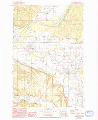 Rochester Washington Historical topographic map, 1:24000 scale, 7.5 X 7.5 Minute, Year 1986