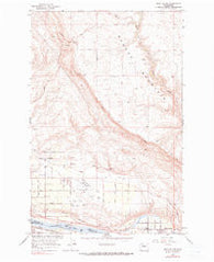 Rock Island Washington Historical topographic map, 1:24000 scale, 7.5 X 7.5 Minute, Year 1966