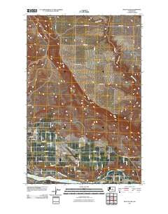 Rock Island Washington Historical topographic map, 1:24000 scale, 7.5 X 7.5 Minute, Year 2011