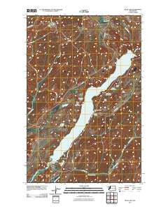 Rock Lake Washington Historical topographic map, 1:24000 scale, 7.5 X 7.5 Minute, Year 2011