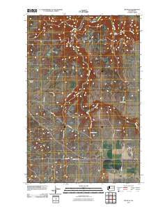 Rocklyn Washington Historical topographic map, 1:24000 scale, 7.5 X 7.5 Minute, Year 2011