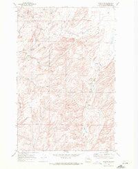 Rocklyn SE Washington Historical topographic map, 1:24000 scale, 7.5 X 7.5 Minute, Year 1969