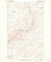 Rocklyn SW Washington Historical topographic map, 1:24000 scale, 7.5 X 7.5 Minute, Year 1969