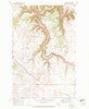 Rocklyn Washington Historical topographic map, 1:24000 scale, 7.5 X 7.5 Minute, Year 1969