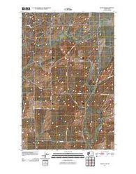 Rocklyn SE Washington Historical topographic map, 1:24000 scale, 7.5 X 7.5 Minute, Year 2011