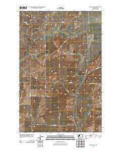 Rocklyn SE Washington Historical topographic map, 1:24000 scale, 7.5 X 7.5 Minute, Year 2011