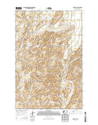 Rocklyn SE Washington Current topographic map, 1:24000 scale, 7.5 X 7.5 Minute, Year 2013