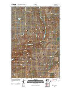 Rocklyn SW Washington Historical topographic map, 1:24000 scale, 7.5 X 7.5 Minute, Year 2011