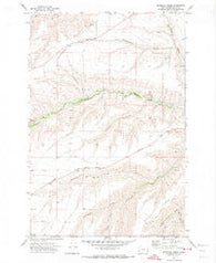 Rockpile Creek Washington Historical topographic map, 1:24000 scale, 7.5 X 7.5 Minute, Year 1971