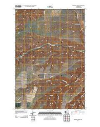Rockpile Creek Washington Historical topographic map, 1:24000 scale, 7.5 X 7.5 Minute, Year 2011