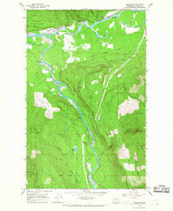 Rockport Washington Historical topographic map, 1:24000 scale, 7.5 X 7.5 Minute, Year 1966