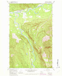 Rockport Washington Historical topographic map, 1:24000 scale, 7.5 X 7.5 Minute, Year 1966