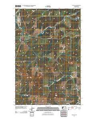 Rosalia Washington Historical topographic map, 1:24000 scale, 7.5 X 7.5 Minute, Year 2011
