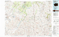 Rosalia Washington Historical topographic map, 1:100000 scale, 30 X 60 Minute, Year 1984
