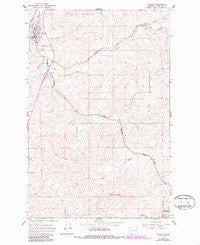 Rosalia Washington Historical topographic map, 1:24000 scale, 7.5 X 7.5 Minute, Year 1964