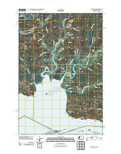Rosburg Washington Historical topographic map, 1:24000 scale, 7.5 X 7.5 Minute, Year 2011