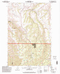 Rose Springs Washington Historical topographic map, 1:24000 scale, 7.5 X 7.5 Minute, Year 1995