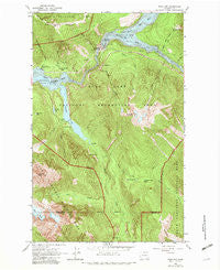 Ross Dam Washington Historical topographic map, 1:24000 scale, 7.5 X 7.5 Minute, Year 1963