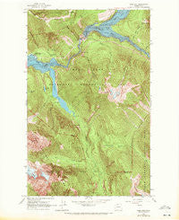 Ross Dam Washington Historical topographic map, 1:24000 scale, 7.5 X 7.5 Minute, Year 1963