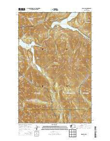 Ross Dam Washington Current topographic map, 1:24000 scale, 7.5 X 7.5 Minute, Year 2014