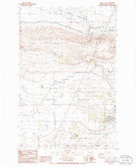 Royal City Washington Historical topographic map, 1:24000 scale, 7.5 X 7.5 Minute, Year 1986