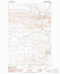 Royal City Washington Historical topographic map, 1:24000 scale, 7.5 X 7.5 Minute, Year 1986