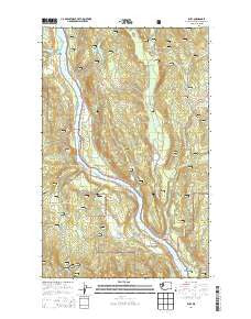 Ruby Washington Current topographic map, 1:24000 scale, 7.5 X 7.5 Minute, Year 2014