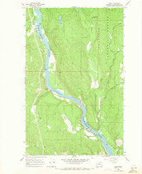 Ruby Washington Historical topographic map, 1:24000 scale, 7.5 X 7.5 Minute, Year 1967