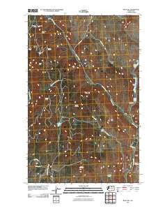 Ruby Hill Washington Historical topographic map, 1:24000 scale, 7.5 X 7.5 Minute, Year 2011