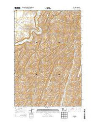 Rulo Washington Current topographic map, 1:24000 scale, 7.5 X 7.5 Minute, Year 2013