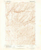 Rye Grass Coulee Washington Historical topographic map, 1:24000 scale, 7.5 X 7.5 Minute, Year 1963