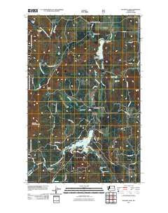 Sacheen Lake Washington Historical topographic map, 1:24000 scale, 7.5 X 7.5 Minute, Year 2011