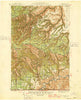 Saddle Butte Washington Historical topographic map, 1:62500 scale, 15 X 15 Minute, Year 1946