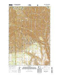 Saddle Butte Washington Current topographic map, 1:24000 scale, 7.5 X 7.5 Minute, Year 2013