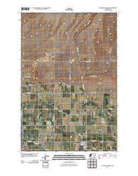 Sagebrush Ridge Washington Historical topographic map, 1:24000 scale, 7.5 X 7.5 Minute, Year 2011