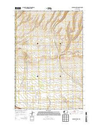 Sagebrush Ridge Washington Current topographic map, 1:24000 scale, 7.5 X 7.5 Minute, Year 2013