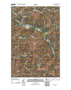 Saint John Washington Historical topographic map, 1:24000 scale, 7.5 X 7.5 Minute, Year 2011