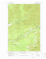 Salmon River Washington Historical topographic map, 1:62500 scale, 15 X 15 Minute, Year 1956