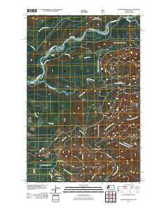 Salmon River East Washington Historical topographic map, 1:24000 scale, 7.5 X 7.5 Minute, Year 2011