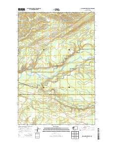 Salmon River West Washington Current topographic map, 1:24000 scale, 7.5 X 7.5 Minute, Year 2014