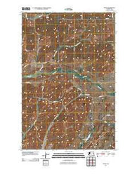 Sassin Washington Historical topographic map, 1:24000 scale, 7.5 X 7.5 Minute, Year 2011