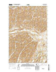 Sassin Washington Current topographic map, 1:24000 scale, 7.5 X 7.5 Minute, Year 2014