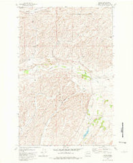 Sassin Washington Historical topographic map, 1:24000 scale, 7.5 X 7.5 Minute, Year 1980