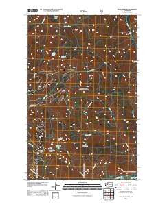 Sauk Mountain Washington Historical topographic map, 1:24000 scale, 7.5 X 7.5 Minute, Year 2011