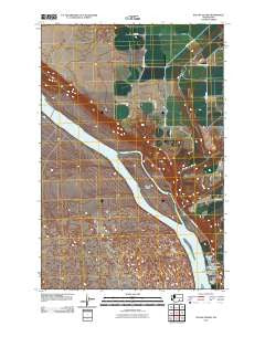 Savage Island Washington Historical topographic map, 1:24000 scale, 7.5 X 7.5 Minute, Year 2011