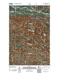 Sawtooth Ridge Washington Historical topographic map, 1:24000 scale, 7.5 X 7.5 Minute, Year 2011