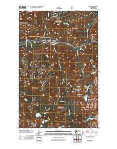Scenic Washington Historical topographic map, 1:24000 scale, 7.5 X 7.5 Minute, Year 2011