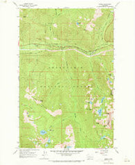 Scenic Washington Historical topographic map, 1:24000 scale, 7.5 X 7.5 Minute, Year 1965
