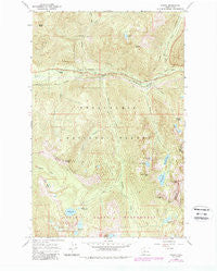 Scenic Washington Historical topographic map, 1:24000 scale, 7.5 X 7.5 Minute, Year 1965