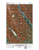 Schaefer Lake Washington Historical topographic map, 1:24000 scale, 7.5 X 7.5 Minute, Year 2011